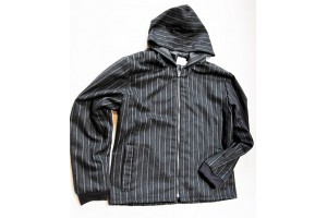 UNISEX HOODIES . Chalk Stripe